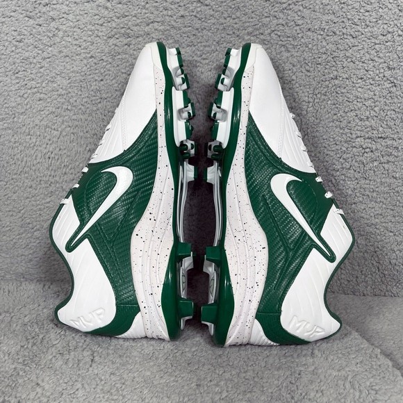Nike Air MVP Baseball Mens Size 16 Baseball Cleats Shoes Green White
